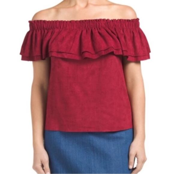 Young Fabulous & Broke off the shoulder  Top size XS - Picture 1 of 6